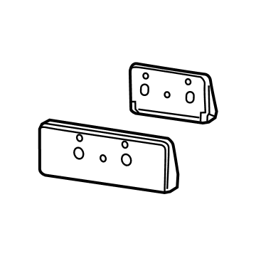 Mopar License Plate - 68274215AE