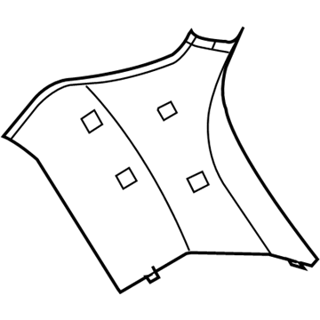 5HS30BD1AI Mopar D Pillar Panel Illustration 1 of 1