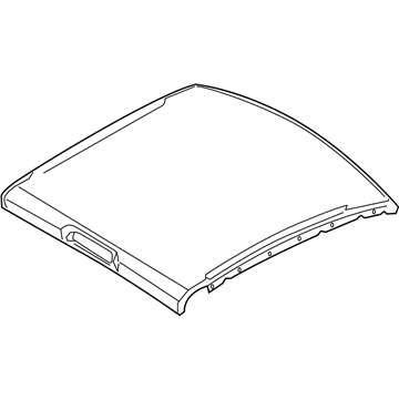 55364421AA Mopar Roof Panel Illustration 1 of 1
