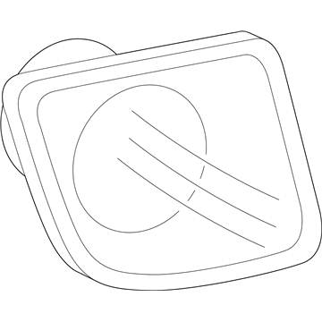 Chrysler Crossfire Fog Light - 68020657AA