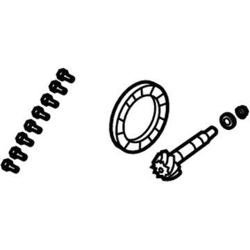 Mopar 68035581AA Ring And Pinion Gear Kit 68035581AA Mopar Ring And Pinion Gear Kit Illustration 1 of 1