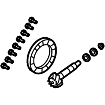 68003525AA Mopar Ring And Pinion Gear Kit Illustration 1 of 1