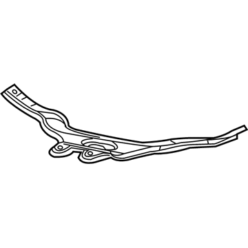 Mopar 52113436AB Front Shield 52113436AB Mopar Front Shield Illustration 1 of 1