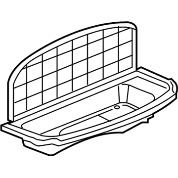 Mopar 5161441AA Bin-Floor Cargo Organizer 5161441AA Mopar Bin-Floor Cargo Organizer Illustration 1 of 1