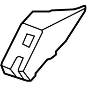 5054019AC Mopar 23034084-FOOTREST Illustration 1 of 1