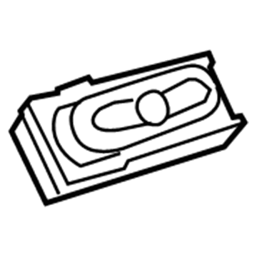 4602754AA Mopar Sunroof Switch Illustration 1 of 1