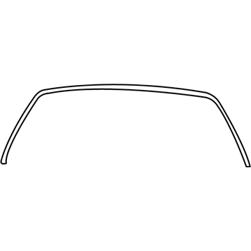 4716936 Mopar Windshield Molding Illustration 1 of 1