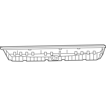 68402078AC Mopar Door-Storage Bin Illustration 1 of 1