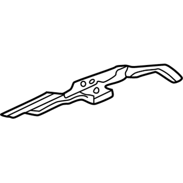 Mopar 55255541AC Roof Rail 55255541AC Mopar Roof Rail Illustration 1 of 1