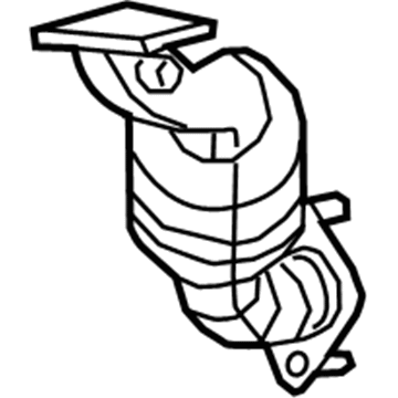 2024 Ram 1500 Classic Catalytic Converter - 68249199AA