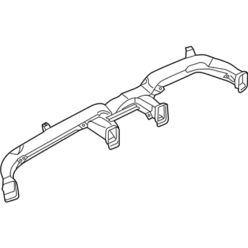 68277046AB Mopar Instrument Panel Duct Illustration 1 of 1