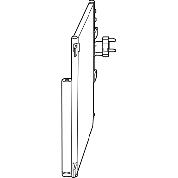 68593862AA Mopar Air Conditioning Condenser Illustration 1 of 1