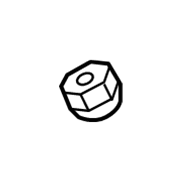 5097684AA Mopar Nut Illustration 1 of 1