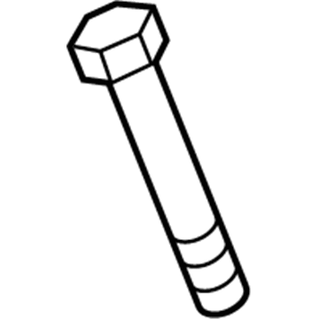 6104105AA Mopar Hexagon Head Bolt Illustration 1 of 1