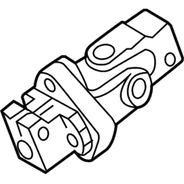 Mopar 5096831AA Steering Coupling 5096831AA Mopar Steering Coupling Illustration 1 of 1