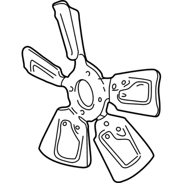 Chrysler Sebring Cooling Fan Assembly - 68031871AA