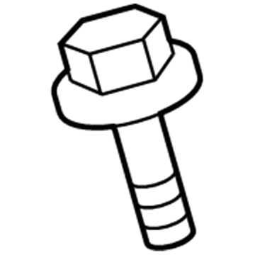 154228 Mopar Tapping Screw Illustration 1 of 1