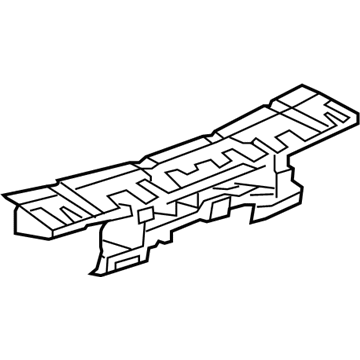 5183500AB Mopar Rear Energy Absorber Illustration 1 of 1