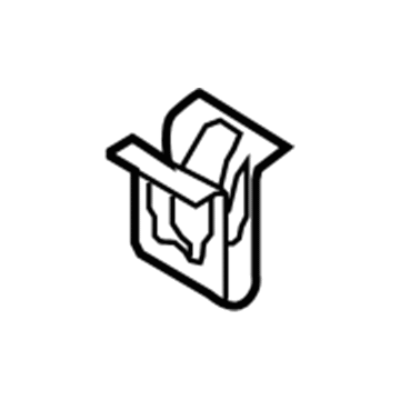 5183504AA Mopar Clip-FASCIA Illustration 1 of 1