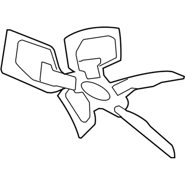 Dodge Fan Blade - 55038108AA