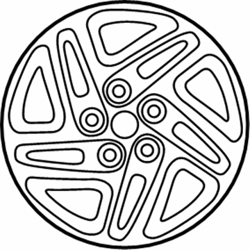 2001 Chrysler LHS Wheel Cover - QX36PAKAC