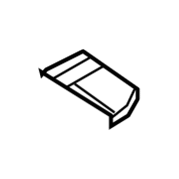 5115207AA Mopar Extension-Rear Floor Pan Illustration 1 of 1