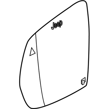 2025 Jeep Compass Car Mirror - 68368577AA