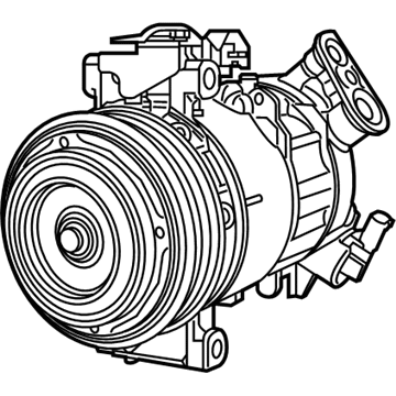 Jeep A/C Compressor - 68245074AA