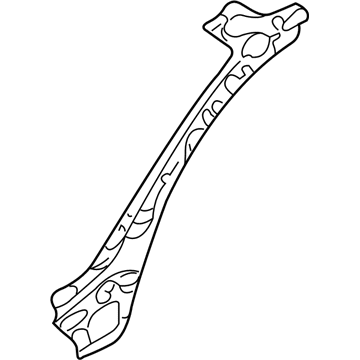 MR535372 Mopar Pillar-Front Illustration 1 of 1