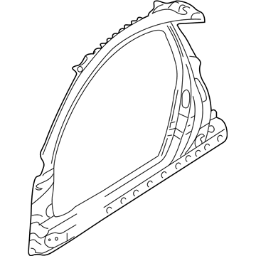 MR535370 Mopar Panel-Front Side Rail Illustration 1 of 1