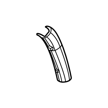 6BR63TX7AB Mopar Sport Bar Molding Illustration 1 of 1