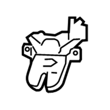 Chrysler Crossfire Trunk Lid Latch - 5143655AA