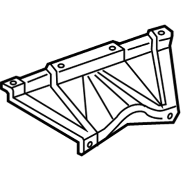 5099681AA Mopar Bracket-TAILGATE STRIKER Illustration 1 of 1