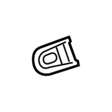 5098675AA Mopar STOP/BUMPER-LIFTGATE Illustration 1 of 1