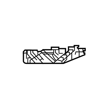 68328703AB Mopar Fascia Bracket Illustration 1 of 1