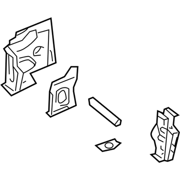 5096767AA Mopar Body Side Sill Illustration 1 of 1