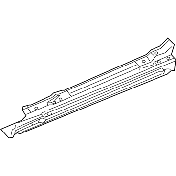Mopar 5099035AA Rail-Floor 5099035AA Mopar Rail-Floor Illustration 1 of 1