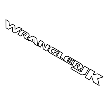 6PA96CA1AA Mopar Decal-Hood Side Illustration 1 of 1