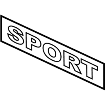 5KC94CA1AA Mopar Decal Illustration 1 of 1