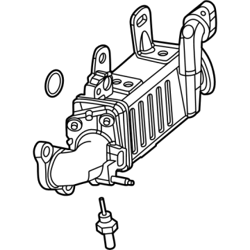 Mopar 68359342AH EGR Cooler 68359342AH Mopar EGR Cooler Illustration 1 of 1