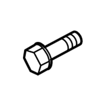 68133287AA Mopar Hexagon Flange Head Bolt Illustration 1 of 1
