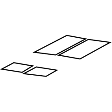 6EG51PR4AA Mopar Roof Decal Illustration 1 of 1