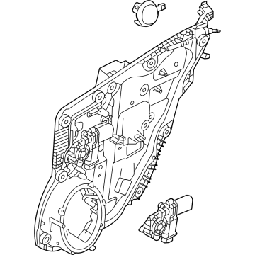 2025 Dodge Hornet Window Regulator - 68610826AA