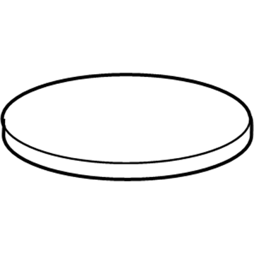 5122953AA Mopar Mat-Single Cup Illustration 1 of 1