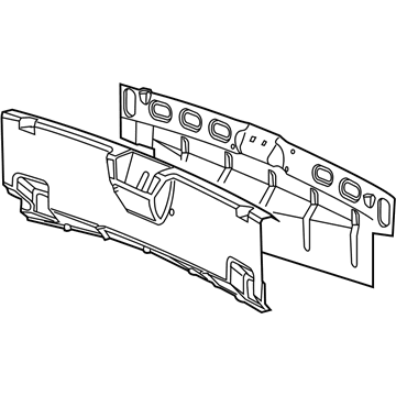 UM60BD1AD Mopar Scuff Molding Illustration 1 of 1