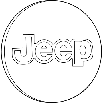 Jeep Wheel Cover - 5HT59RXFAC
