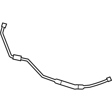 68125528AA Mopar Line-Auxiliary A/C Liquid Illustration 1 of 1
