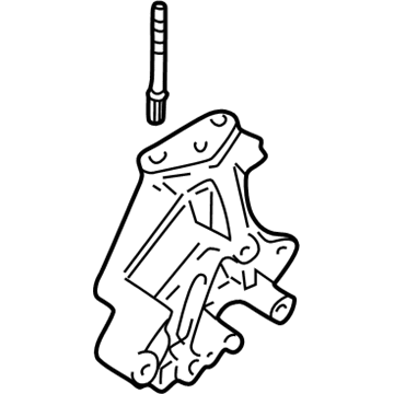 1091A013 Mopar Engine Mount Bracket Illustration 1 of 1