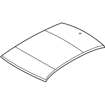 Mopar 5115110AA Roof Panel 5115110AA Mopar Roof Panel Illustration 1 of 1