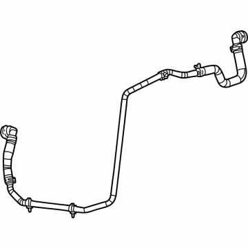 68481143AE Mopar HOSE-COOLANT BOTTLE RETURN Illustration 1 of 1